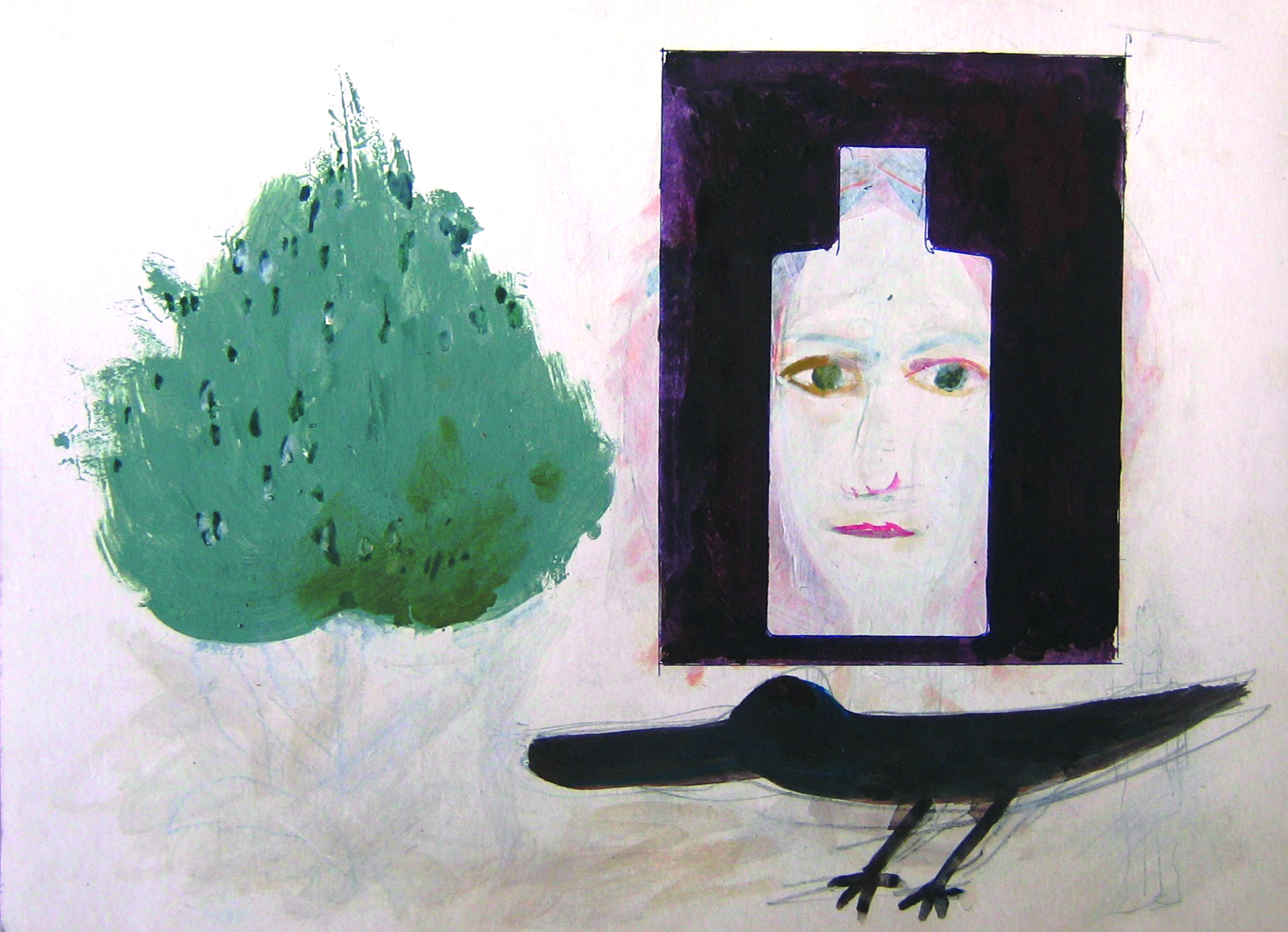 Crtež Caje Radojčića FOTO: Privatna arhiva