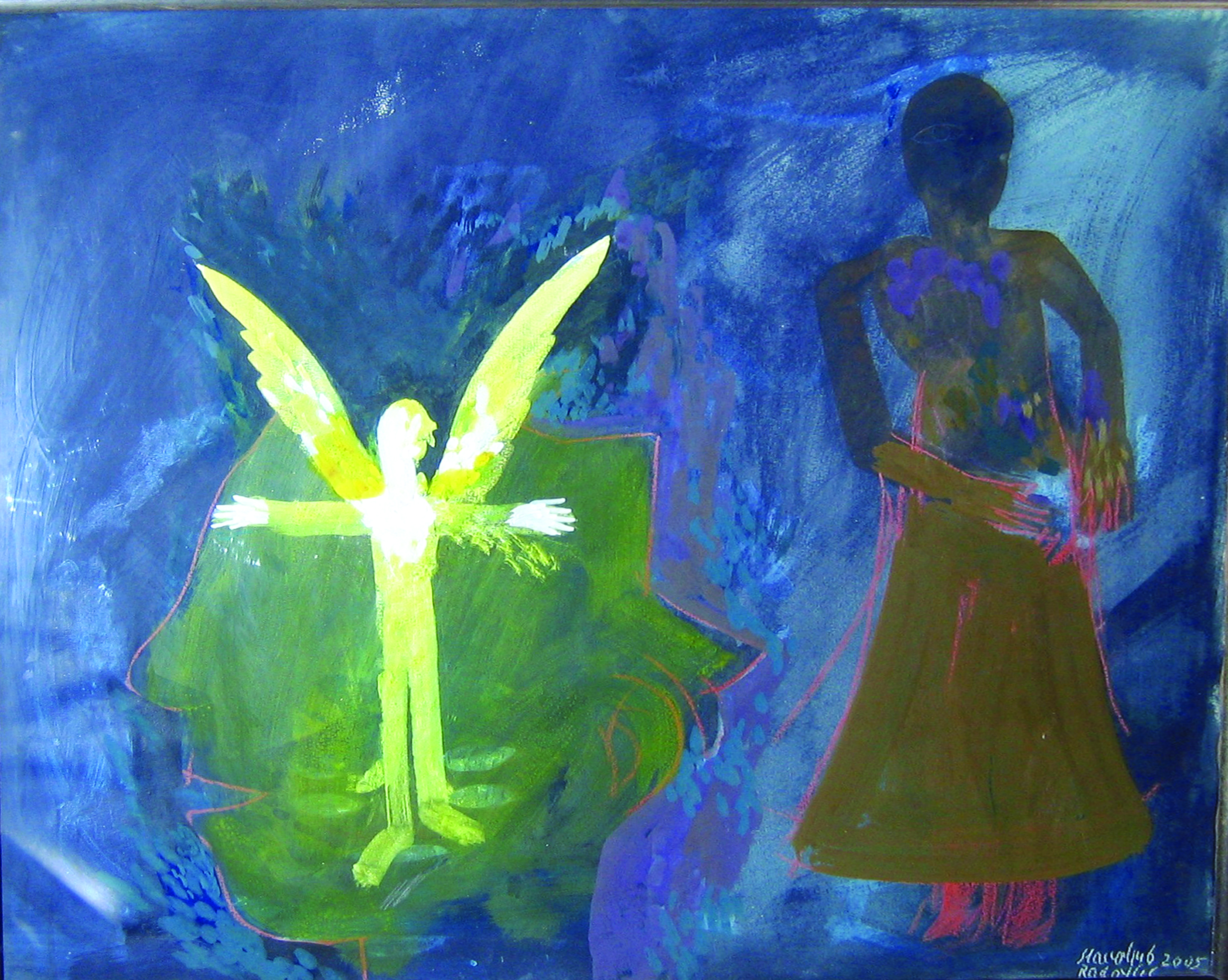 Crtež Caje Radojčića FOTO: Privatna arhiva