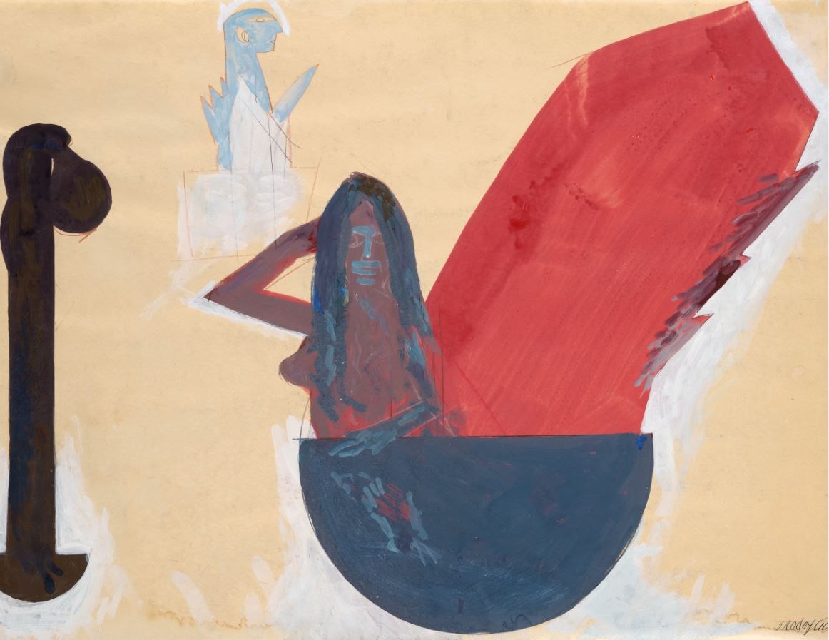 Crtež Caje Radojčića FOTO: Privatna arhiva