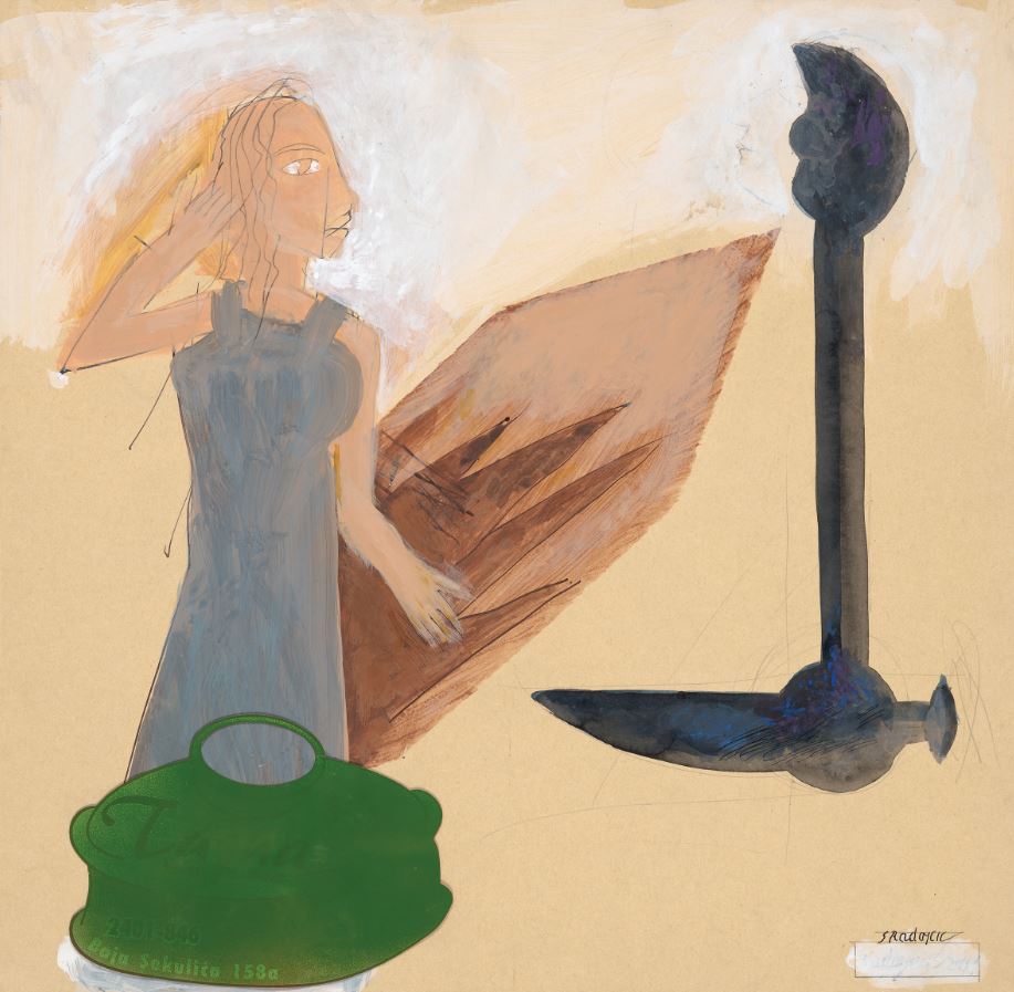 Crtež Caje Radojčića FOTO: Privatna arhiva