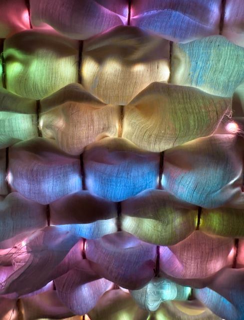 Sanja Šikoparija, Woven light, Digital sculpture, 2025. foto kredit Sanja Šikoparija